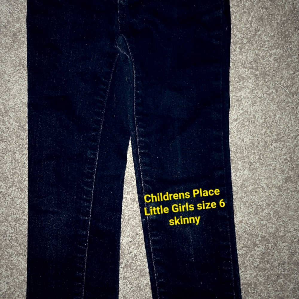 Girls jeans size 6 slim